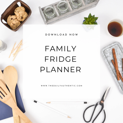 Family Fridge Planner